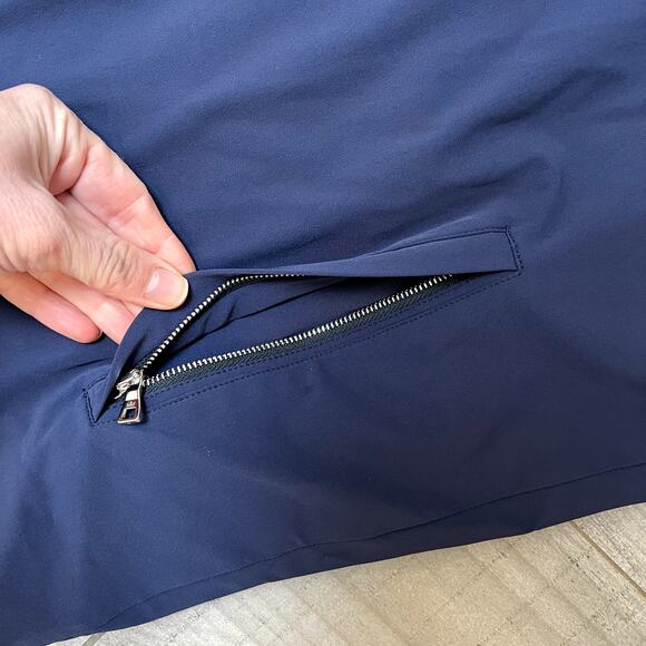 Peter Millar Golf Vest Wool Lined Monogrammed Navy Blue Size Large - Picture 2 of 8